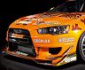 Mac M Sports Aero Front Bumper with Lip for Mitsubishi Lancer Evo X