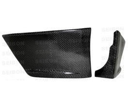 Seibon OE Style Rear Side Half Spoilers (Carbon Fiber) for Mitsubishi Lancer Evo X