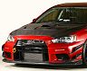 Varis Aero Front Bumper with Front Lip - Version 1 for Mitsubishi Lancer Evo X