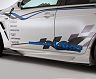Varis Side Steps with Under Spoilers - Version 2 for Mitsubishi Lancer Evo X