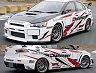 Aero Tech DIRect Aero Body Kit (FRP) for Mitsubishi Lancer Evo X