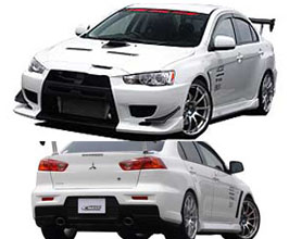 C-West Aero Body Kit (PFRP) for Mitsubishi Lancer Evo X