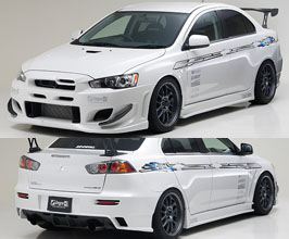 INGS1 N-SPEC Body Kit (FRP) for Mitsubishi Lancer Evo X CZ4A