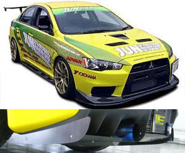 JUN Aero Spoiler Lip Kit (Carbon Fiber) for Mitsubishi Lancer Evo X