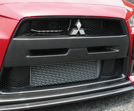 ChargeSpeed Front Grill Garnish (Carbon Fiber) for Mitsubishi Lancer Evo X
