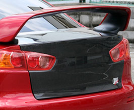 ChargeSpeed Rear Trunk Lid (Carbon Fiber) for Mitsubishi Lancer Evo X