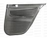 Seibon Rear Interior Door Panels (Carbon Fiber) for Mitsubishi Lancer Evo X