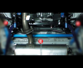 Cusco Lower Member Bar Power Brace - Rear Back-Most (Steel) for Mitsubishi Lancer Evo X