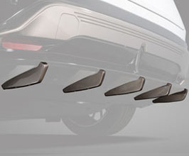 BLITZ Aero Speed R-Concept Rear Diffuser Fins (FRP) for Nissan Ariya