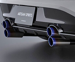 Artisan Spirits Sports Line Black Label Full Ti Exhaust System with Quad Tips (Titanium) for Nissan Fairlady RZ34