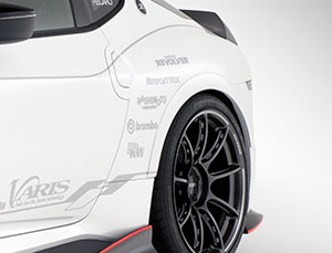 Varis Arising I Rear 8mm Wide Over Fenders (FRP) for Nissan Z RZ34