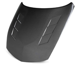 Seibon TS Style Vented Front Hood (Carbon Fiber) for Nissan Z RZ34