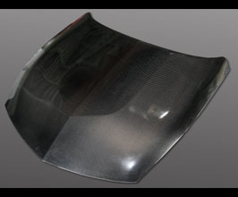 TOP SECRET Front Hood Bonnet - OE Style (Dry Carbon Fiber) for Nissan Fairlady RZ34