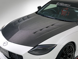 Varis Arising I Vented Cooling Front Hood Bonnet (Carbon Fiber) for Nissan Z RZ34