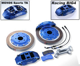 Endless Brake Caliper Kit - Front MONO6 Sports TA 370mm and Rear Racing BIG4r 355mm for Nissan Z RZ34