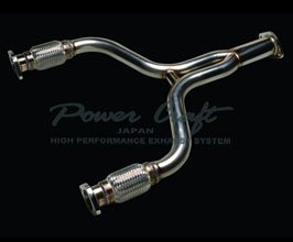Power Craft Front Pipe - 54mm (Stainless) for Nissan Fairlady Z33