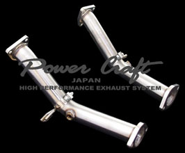 Power Craft Racing Straight Pipes (Stainless) for Nissan Fairlady Z33