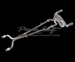 Power Craft Z-Challenge Tornado Full Dual Catback Exhaust System (Stainless) for Nissan Fairlady Z33