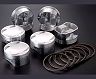 JUN C-Series Forged Pistons Kit by Cosworth - Concavity 95.7mm (Aluminum) for Nissan 350Z Z33 with VQ35DE