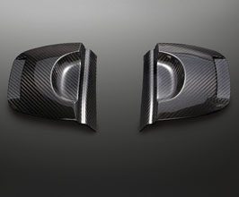 Mines Dragless Door Handle Surrounds (Dry Carbon Fiber) for Nissan Fairlady Z33