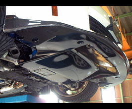 TOP SECRET Front Under Diffuser for Nissan 350Z Z33