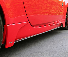 Abflug Spiral 350Z Aero Side Steps (FRP) for Nissan 350Z Z33