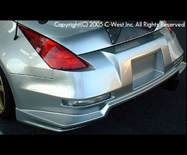 C-West Aero Rear Bumper - Long Tail Version (PFRP) for Nissan Fairlady Z33