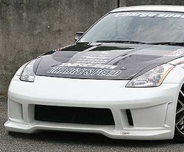 ChargeSpeed Aero Front Bumper with Long Nose - Type 2 (FRP) for Nissan 350Z Z33