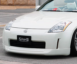 INGS1 LX-SPORT Front Half Spoiler (FRP) for Nissan Fairlady Z33