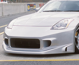 INGS1 N-SPEC STREAM-Z Front Bumper (FRP) for Nissan Fairlady Z33