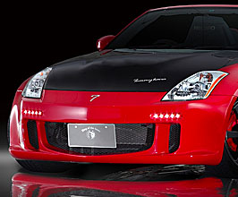 ROWEN Aero Front Bumper with LEDs for Nissan 350 Z33