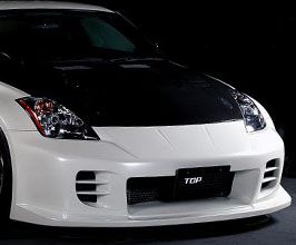 TOP SECRET G-FORCE Front Bumper - Type 2 Long Nose for Nissan Fairlady Z33