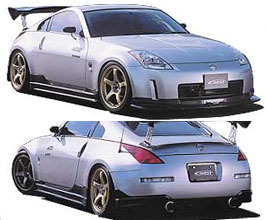 C-West Aero Half Spoiler Kit for Nissan Fairlady Z33