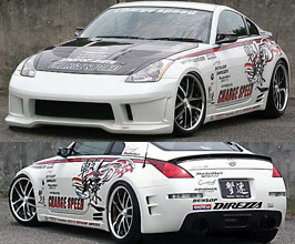 ChargeSpeed Aero Body Kit with Long Nose - Type 2 (FRP) for Nissan 350Z Z33