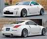 INGS1 LX-SPORT Half Spoiler Lip Kit (FRP) for Nissan 350Z Z33