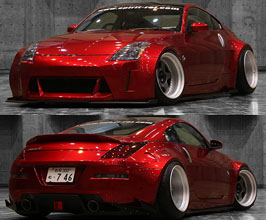 Spirit Rei KAEN Aero Wide Body Kit (FRP) for Nissan 350Z Z33