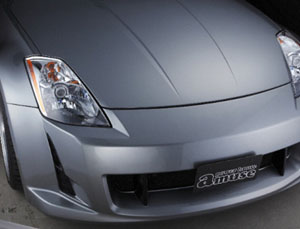 Amuse Front Hood Bonnet - Type 1 (Dry Carbon Fiber) for Nissan Fairlady Z33