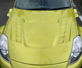 Mac M Sports Front Hood Bonnet with Vents for Nissan Fairlady Z33