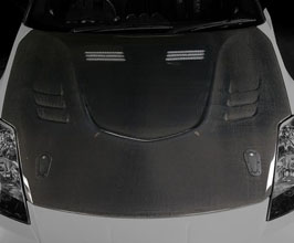 TOP SECRET G-FORCE Front Hood Bonnet - Type 2 for Nissan 350Z Z33 (Incl VQ35HR)
