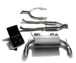 ARMYTRIX Valvetronic Catback Exhaust System (Stainless) for Nissan Fairlady Z34