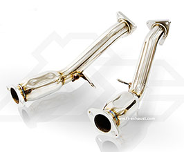 Fi Exhaust Ultra High Flow Cat Bypass Downpipes (Stainless) for Nissan 370Z Z34