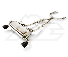 Fi Exhaust Valvetronic Exhaust System with Front and Mid Y-Pipes (Stainless) for Nissan Fairlady Z34