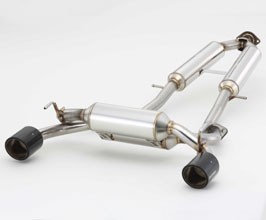FujitSubo Authorize RM Exhaust System with Carbon Tips (Stainless) for Nissan Fairlady Z34