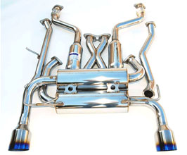 Invidia Gemini Catback Exhaust System with Single Layer Tips (Stainless) for Nissan Fairlady Z34