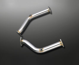 Mines Cat Bypass Straight Pipes (Stainless) for Nissan 370Z Z34