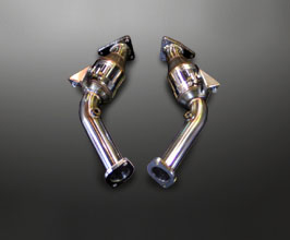 Mines Super Catalyzer II Pipes (Stainless) for Nissan Fairlady Z34