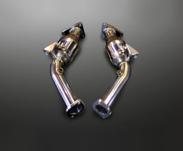 Mines Super Catalyzer II Pipes (Stainless) for Nissan 370Z Z34