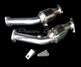 Power Craft Metal Catalyst Pipes (Stainless) for Nissan Fairlady Z34