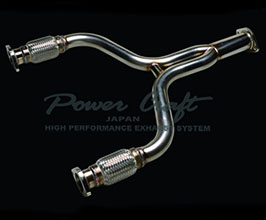 Power Craft Front Y Pipes - 54mm to 70mm (Stainless) for Nissan Fairlady Z34