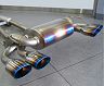 ZELE FZ Type-2 Exhaust System (Titanium)